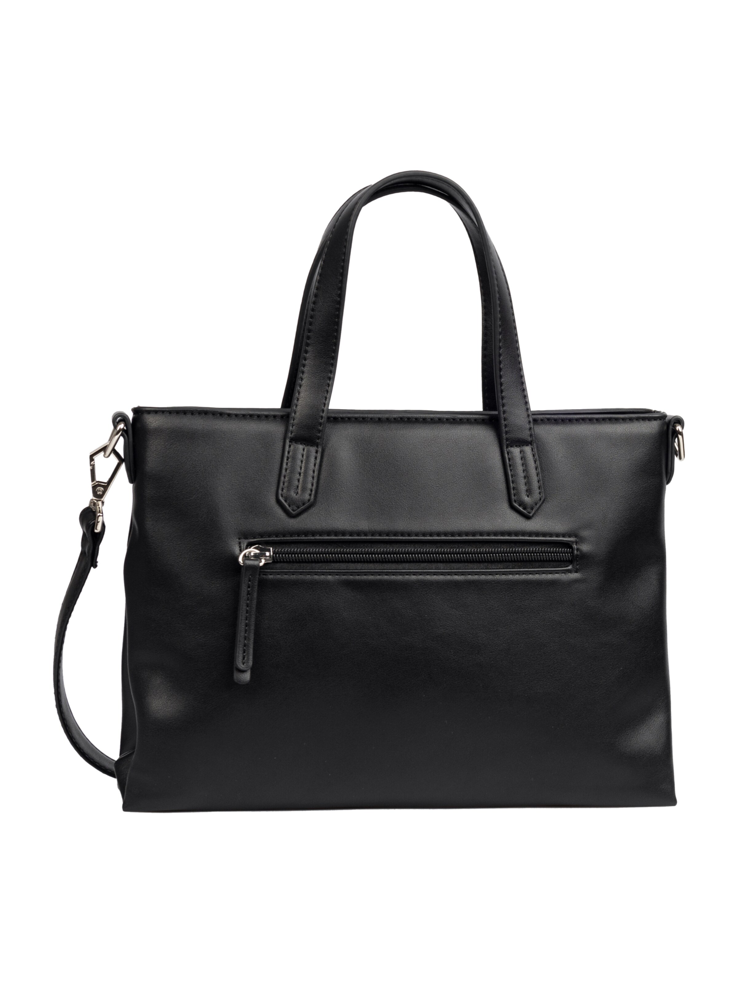 TOM TAILOR Käekott 'Poppy', värv must