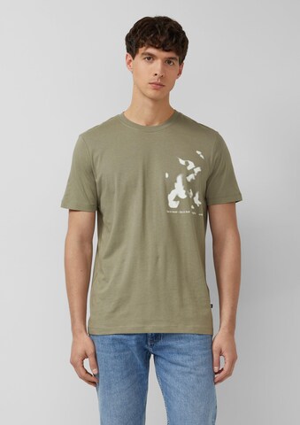 T-Shirt s.Oliver en vert : devant