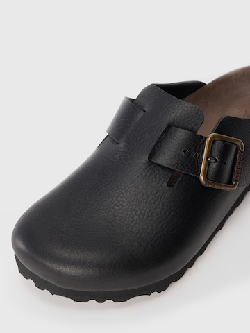 BIRKENSTOCK Пантолеты 'Boston' в Черный
