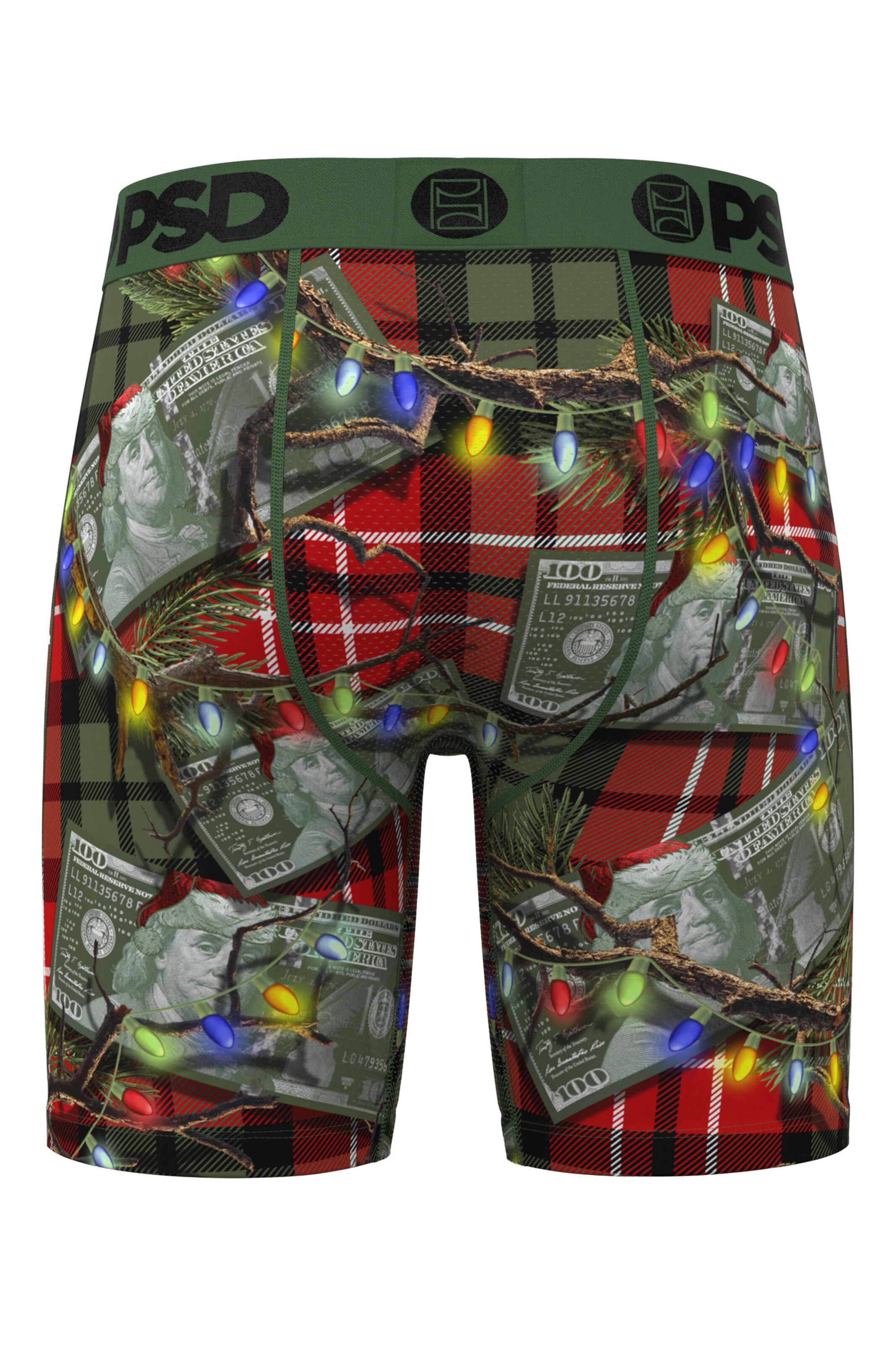PSD Boxer shorts 'Baller SZN' in Green