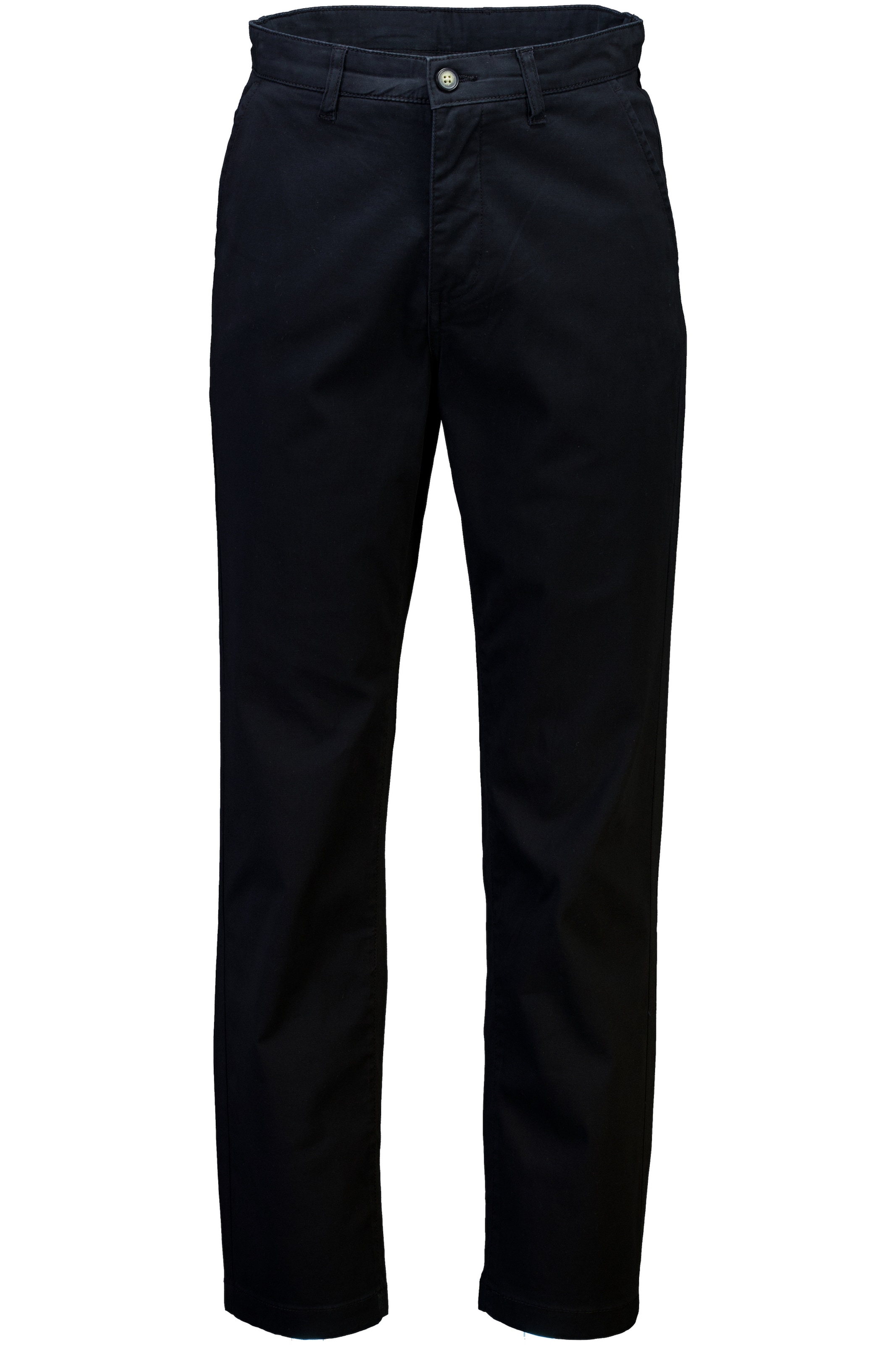 Lindbergh Regular Chino Pants in Black: front