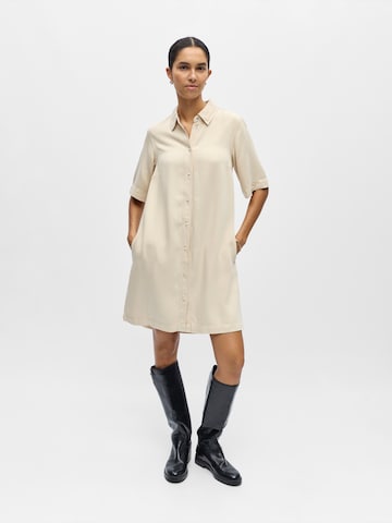 Robe 'OBJFRAME' OBJECT en beige