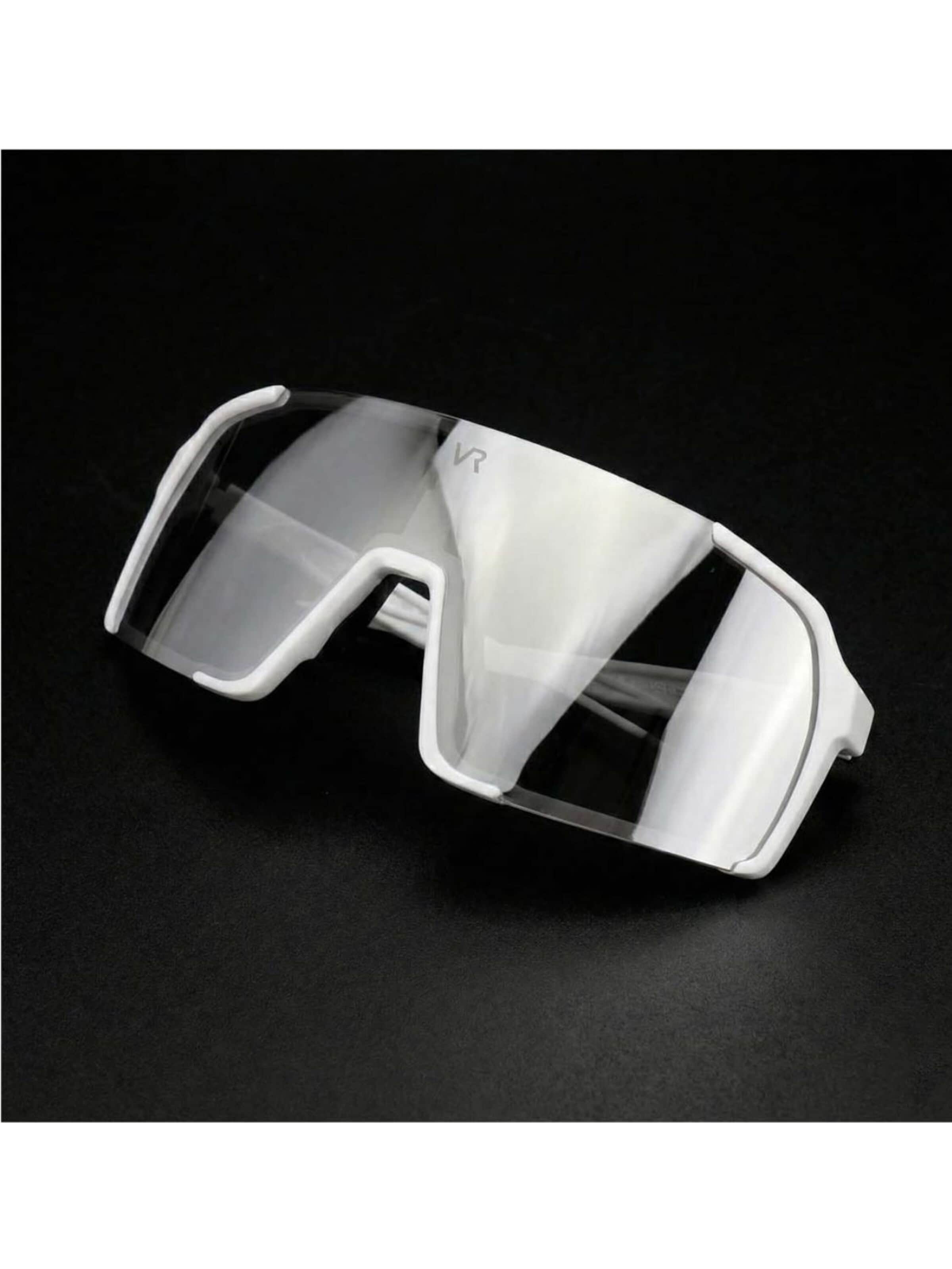 Lunettes de soleil sport 'Aeroblade' VEYREY en blanc