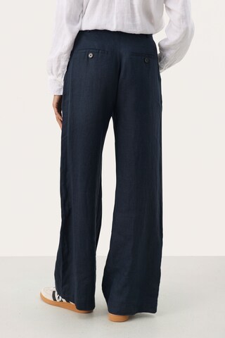 Part Two Wide leg Pants 'PWNinnes' in Blue