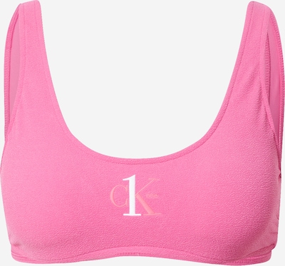 Calvin Klein Swimwear Bikini top in Dusky pink / Light pink / White, Item view