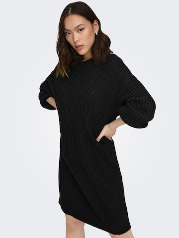 ONLY Knitted dress 'ALLIE' in Black