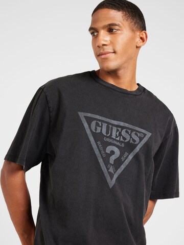 GUESS Originals Shirt in Zwart