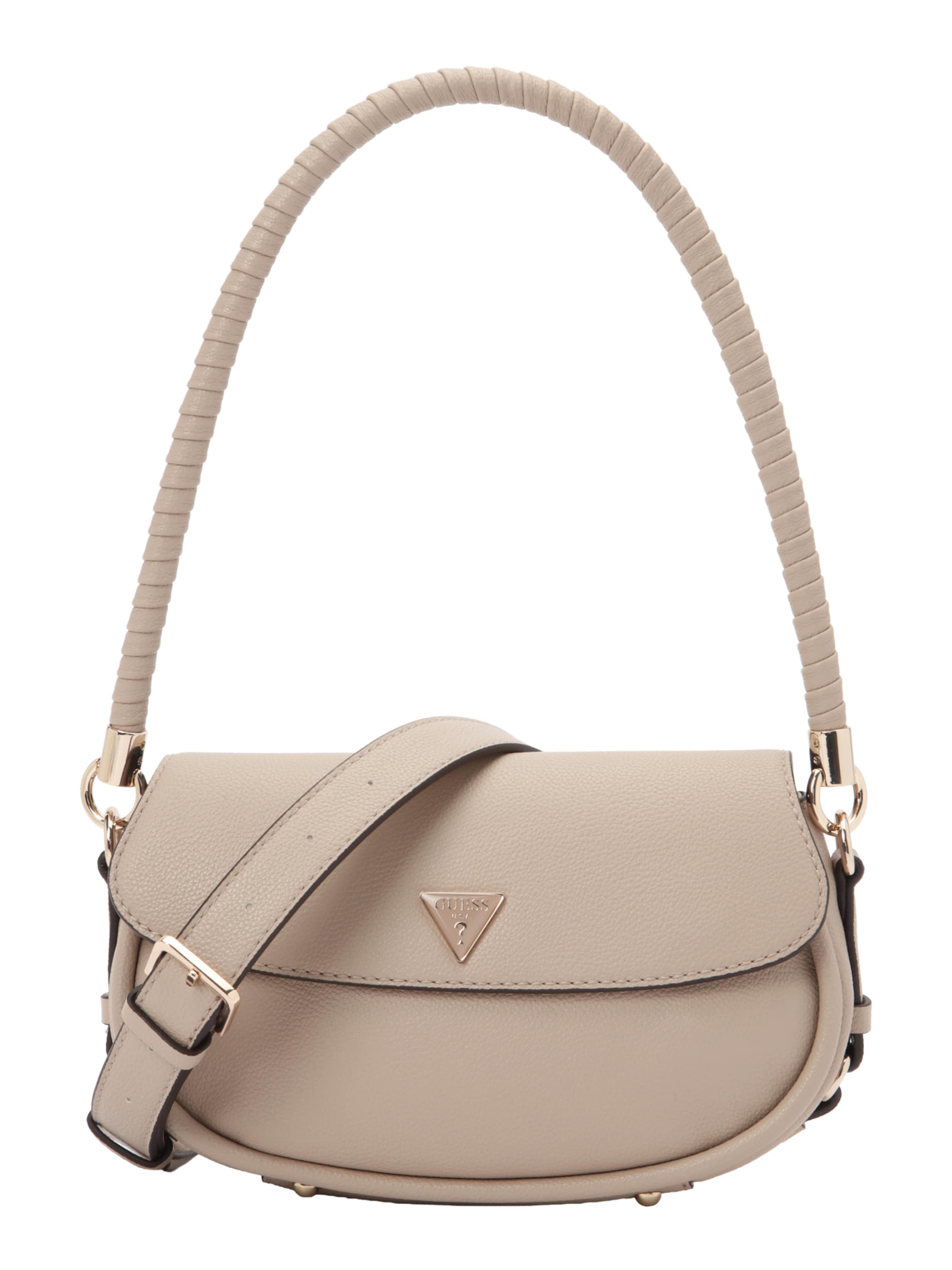 GUESS - Mala de ombro 'Danya ' em cinzento: frente