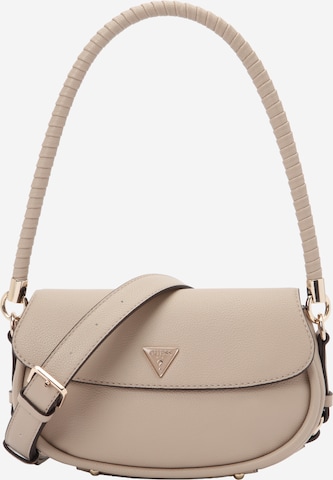 GUESS - Mala de ombro 'Danya ' em cinzento: frente