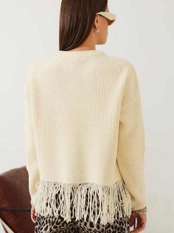 Bianco Lucci Sveter - Béžová