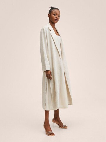 MANGO Trenchcoat 'Sahara' in Grau: predná strana