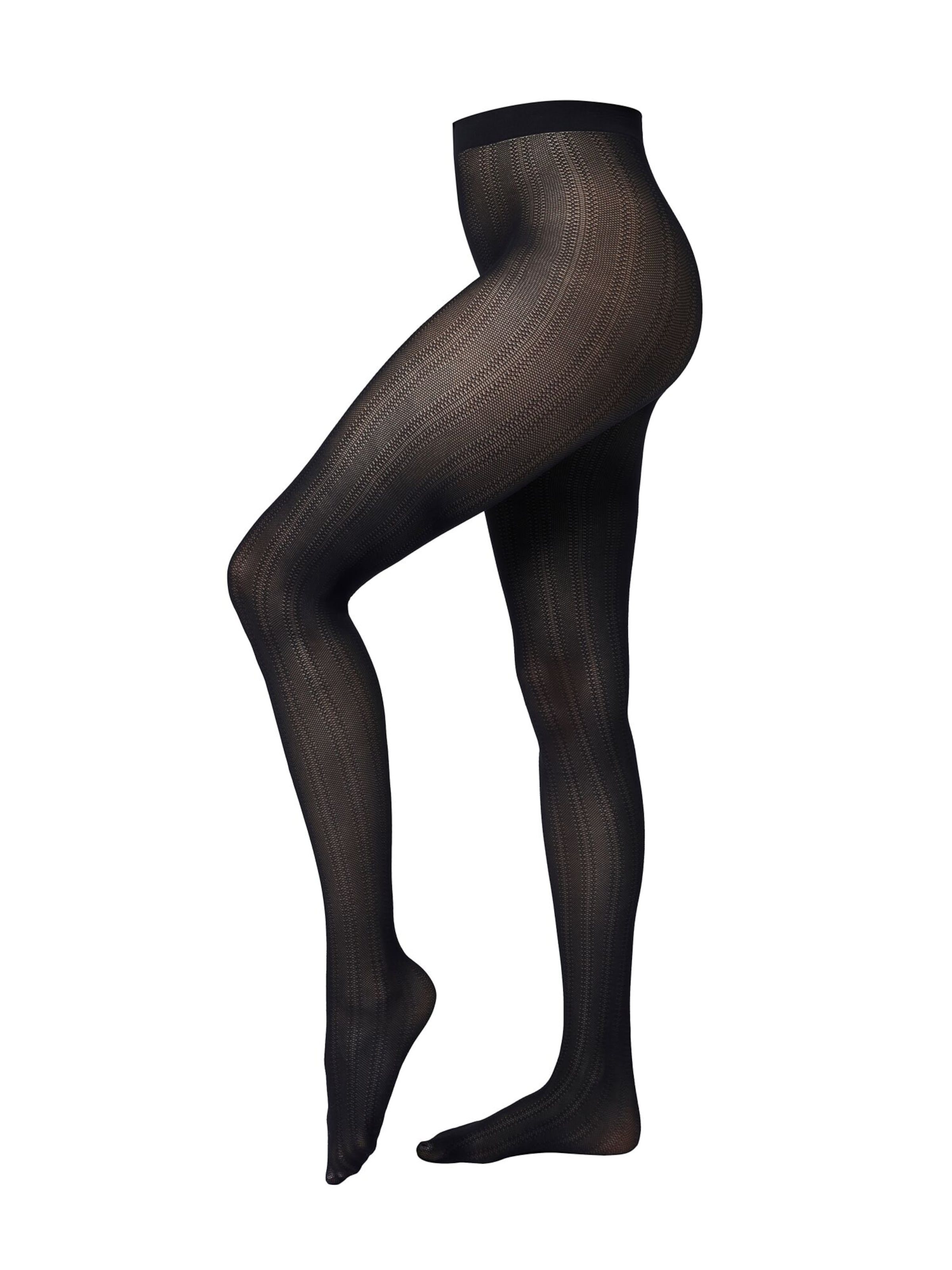 camano Feinstrumpfhose in Schwarz: Vorderseite