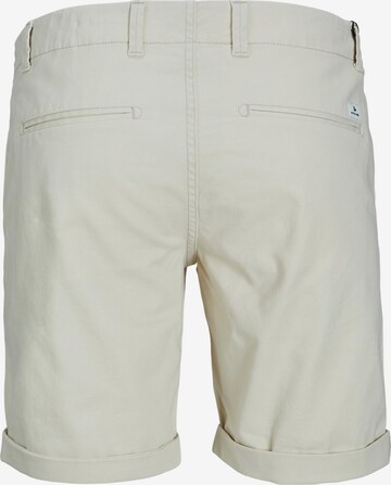 JACK & JONES - Regular Calças chino 'Dave' em cinzento