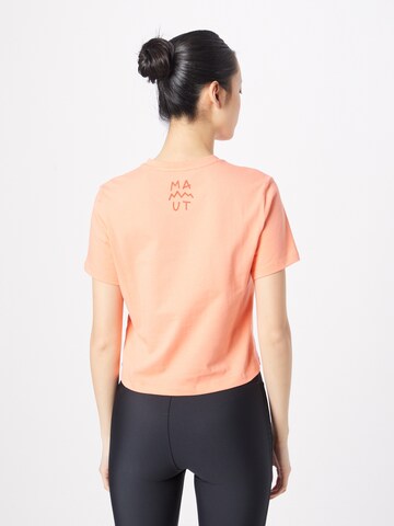 MAMMUT Funkční tričko 'Massone' – oranžová