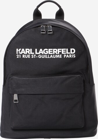 Sac à dos Karl Lagerfeld en noir : devant