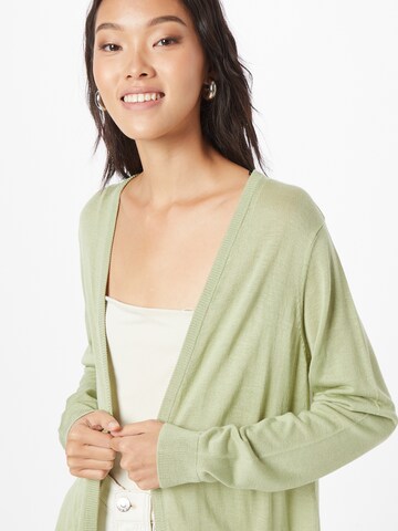 Freequent Knit Cardigan 'ELINA' in Green