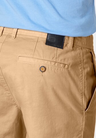 REDPOINT Regular Chinohose in Beige