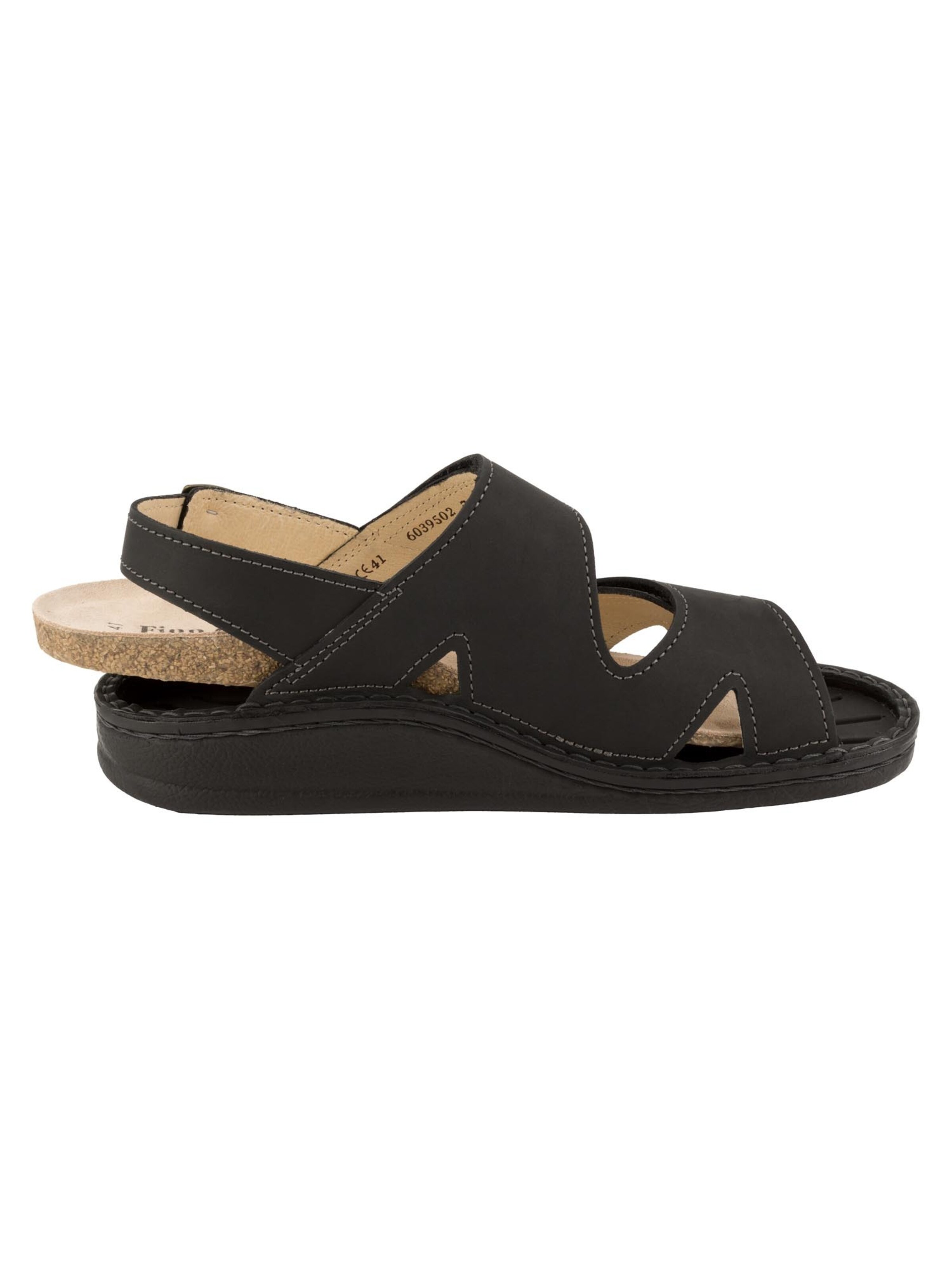 Finn Comfort Sandal 'Toro-S' in Black