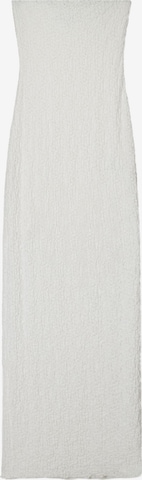 BershkaHaljina - bež boja: prednji dio