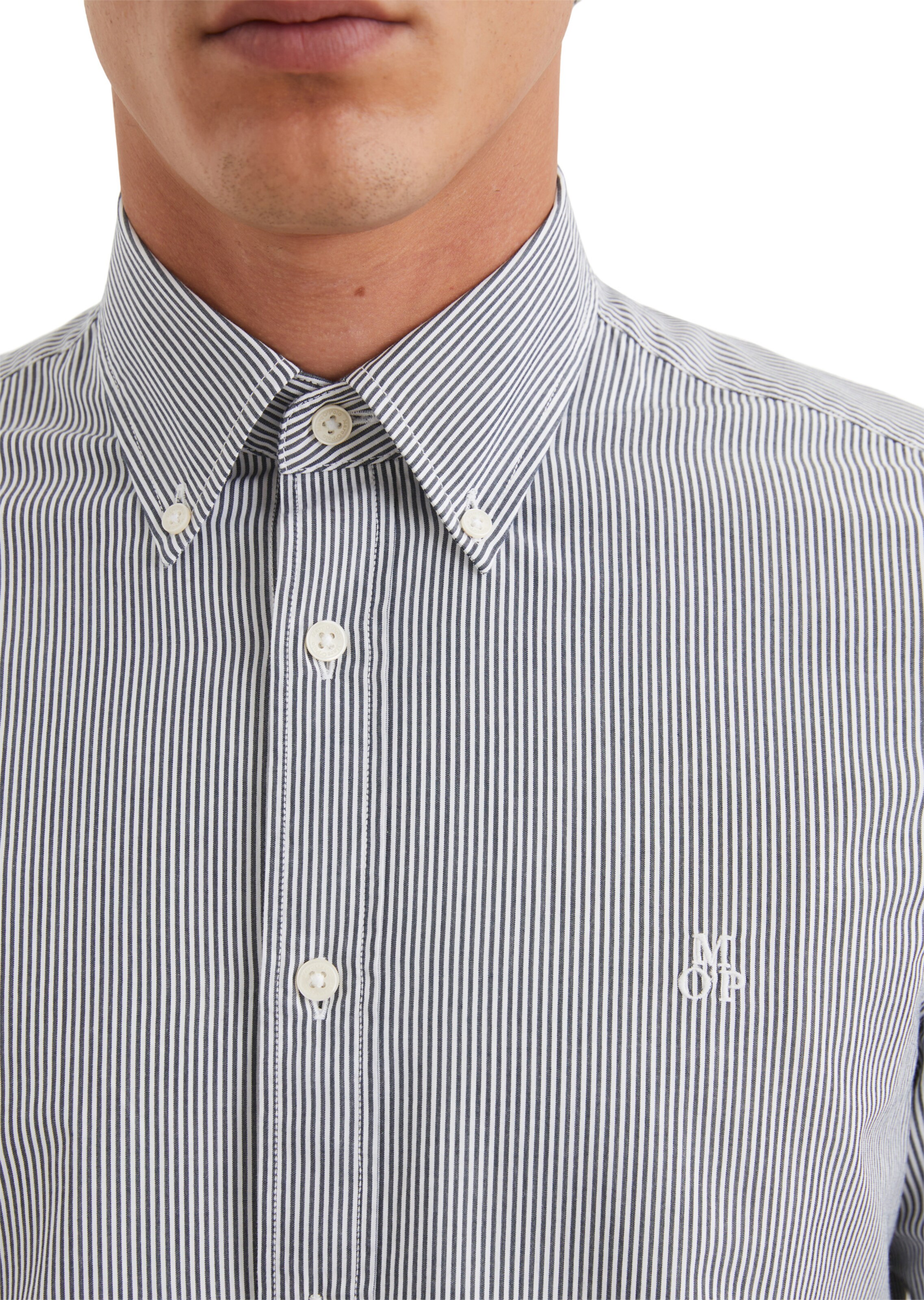 Marc O'Polo Regular fit Button Up Shirt in Blue