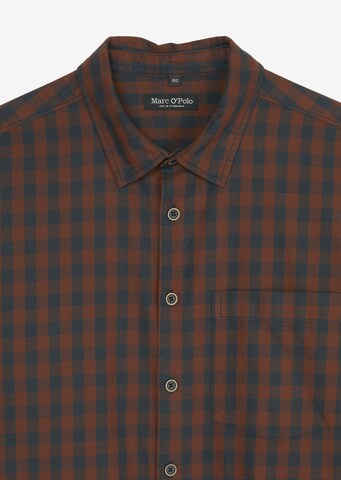 Coupe regular Chemise Marc O'Polo en marron