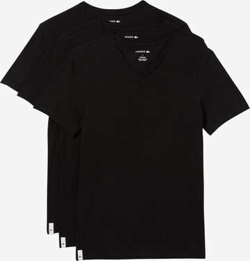 LACOSTE T-shirt i svart: framsida