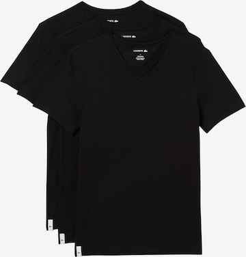 T-Shirt LACOSTE en noir : devant