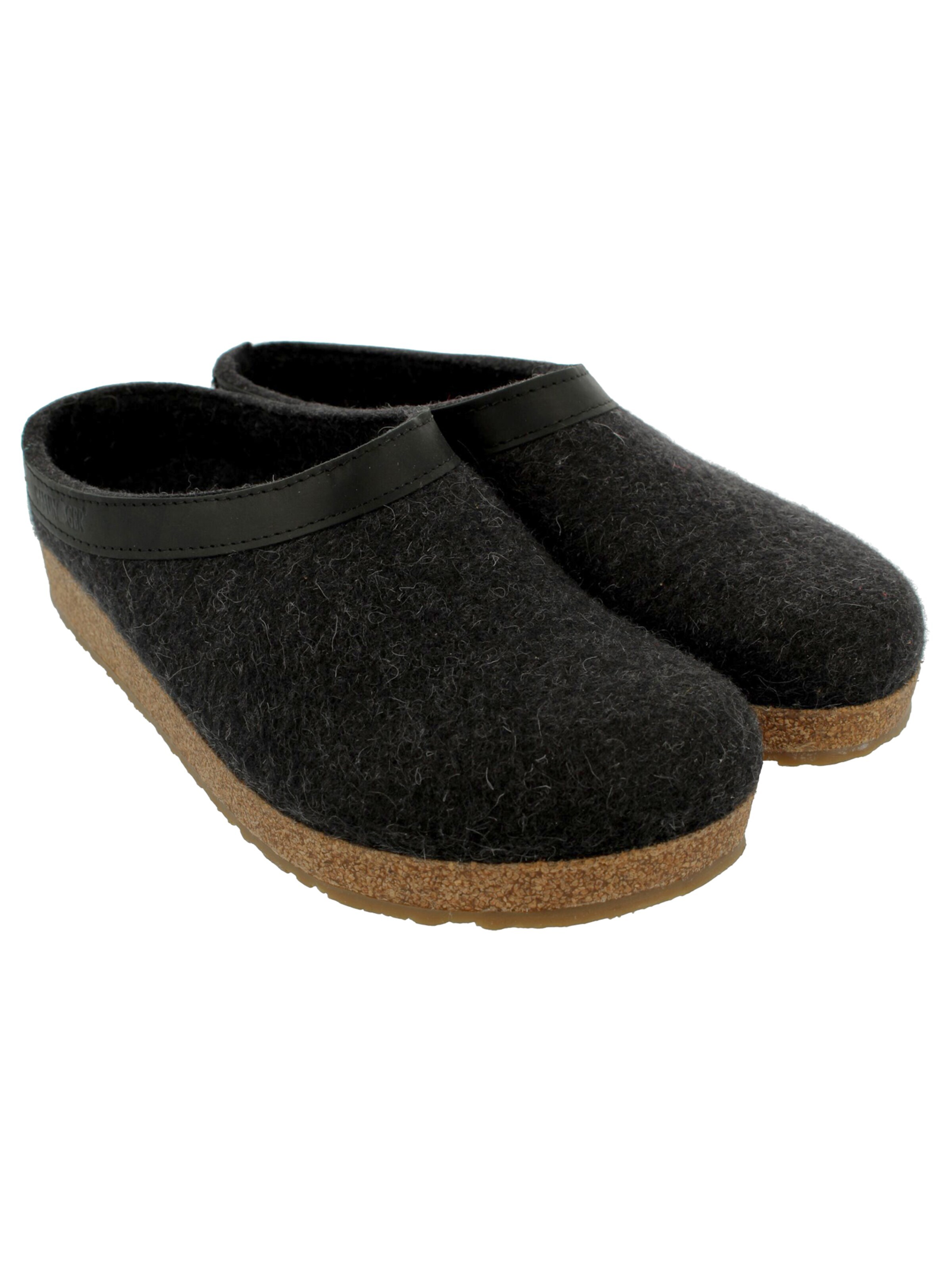 HAFLINGER Hausschuh 'Grizzly Torben'‌‌ in Grau: Vorderseite
