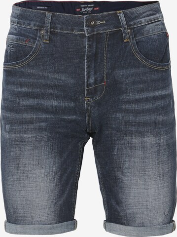 KOROSHI Regular Jeans in Blauw: voorkant