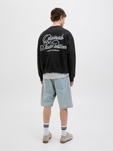JACK & JONES Sweatshirt in Schwarz
