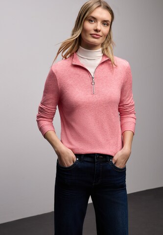 STREET ONE Shirt in Pink: front