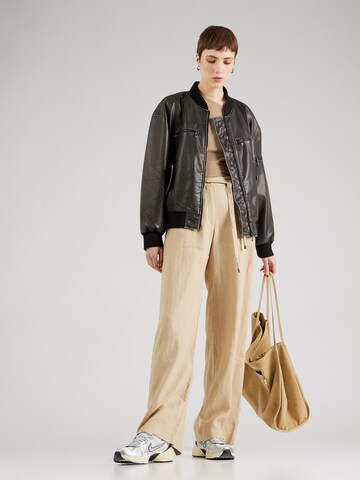 Wide Leg Pantalon ESPRIT en beige