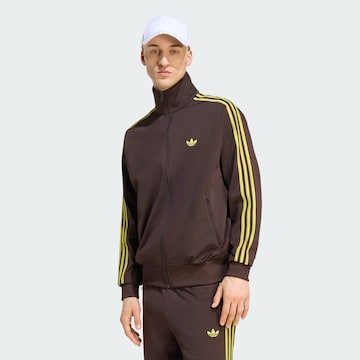 Giacca di felpa 'Firebird' di ADIDAS ORIGINALS in marrone: frontale