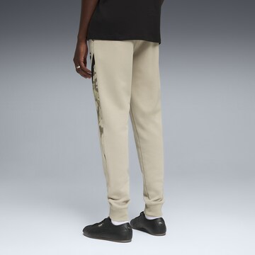 PUMA Tapered Pants 'Camo' in Beige