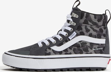pilka VANS Sportbačiai su auliuku 'Sk8-Hi': priekis