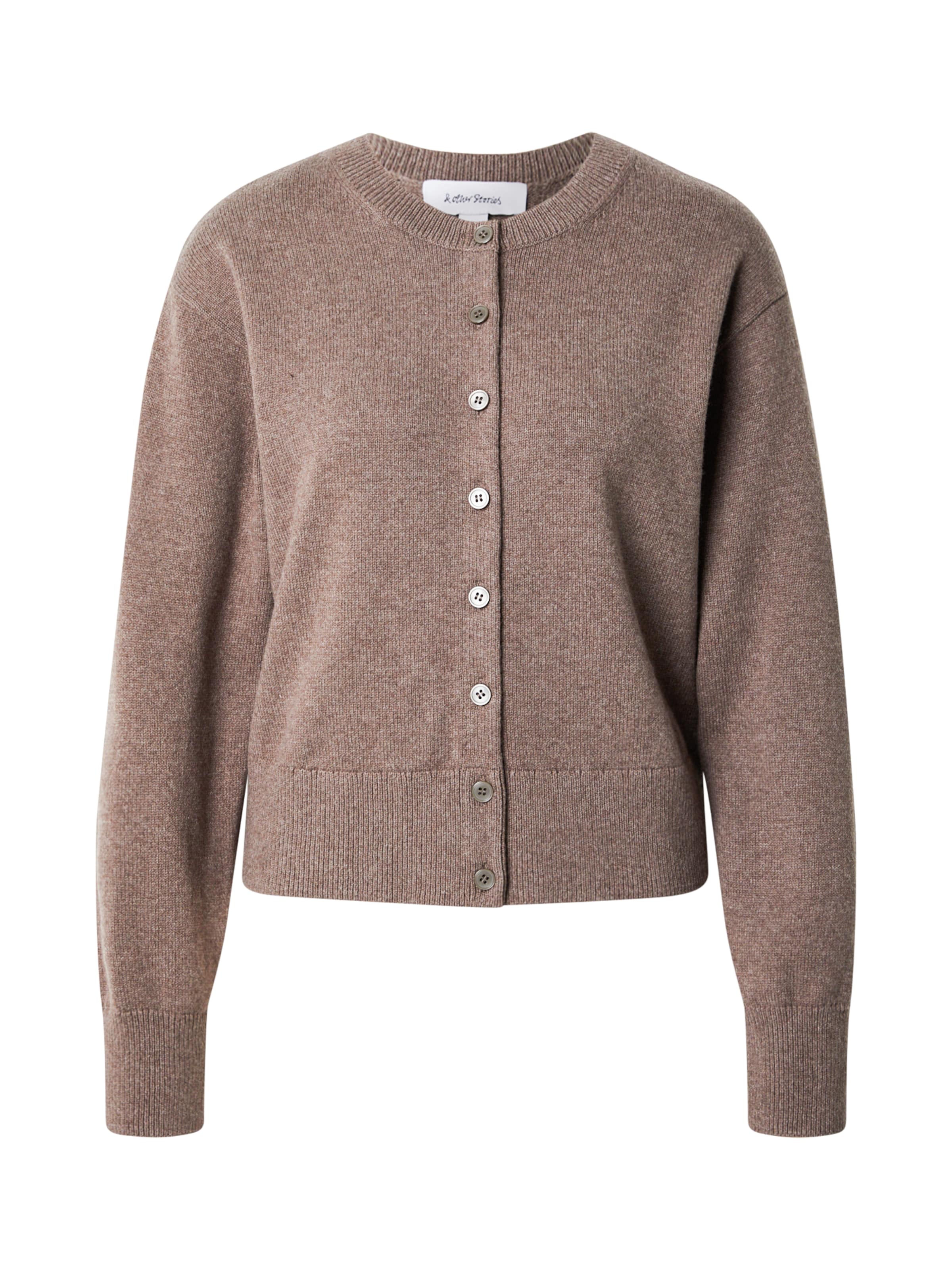 & Other Stories Cardigan i brun: forside