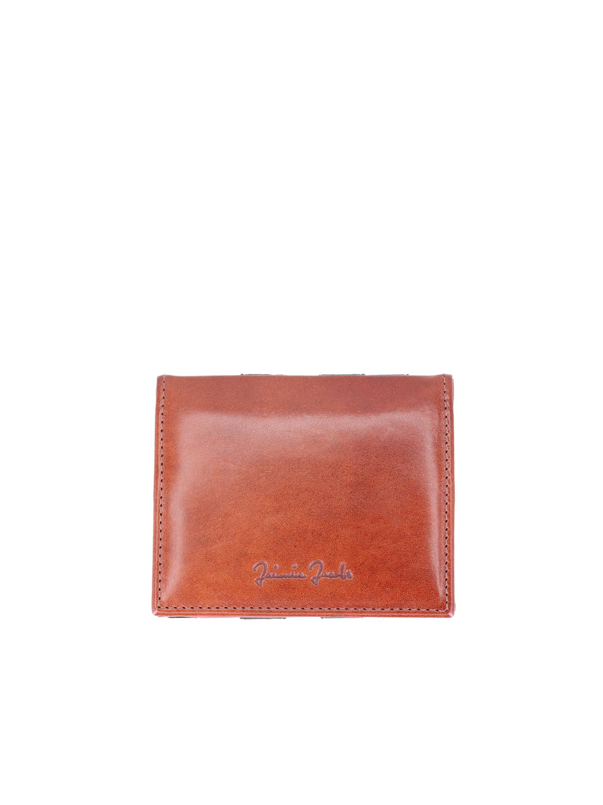 Jaimie Jacobs Wallet 'Flap Boy - Magic Wallet with Coin Pocket' in Brown: front