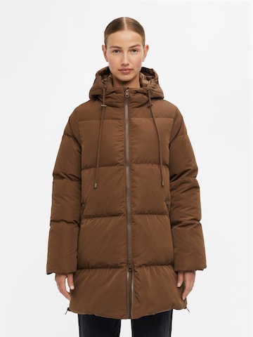 OBJECT Winter jacket 'Louise' in Brown: front