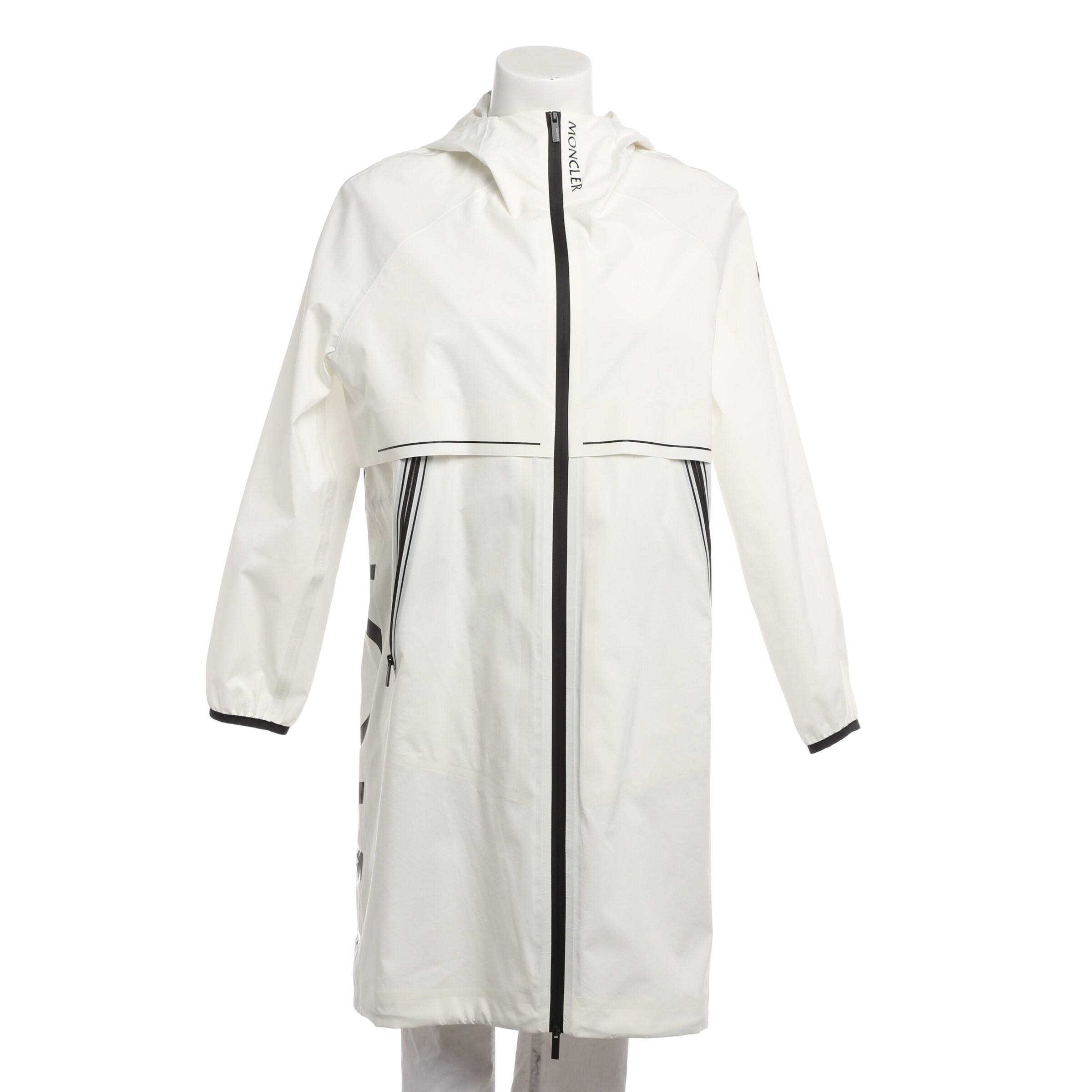 MONCLER Jacket & Coat in XS in White, Item view