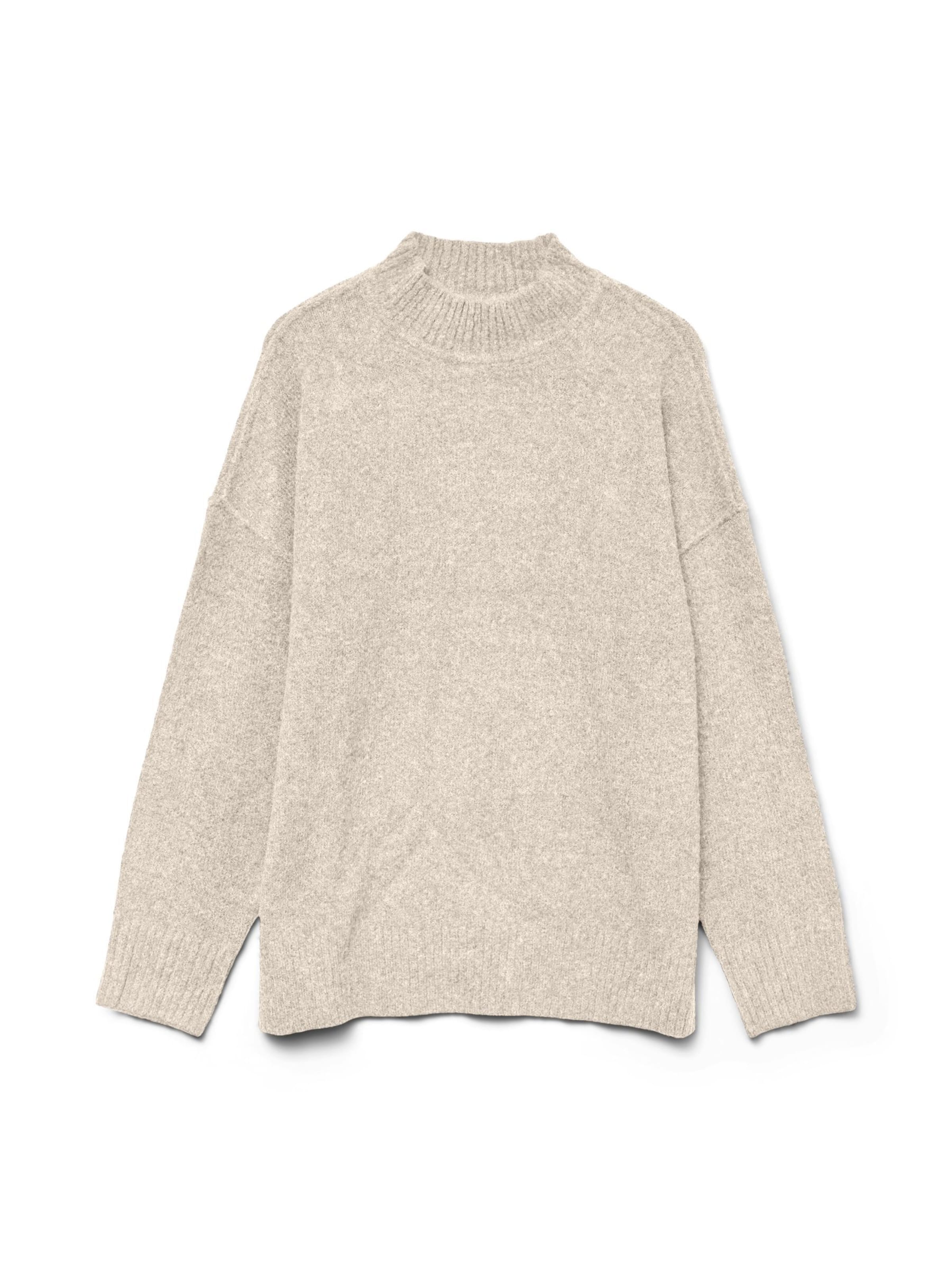 VERO MODA Sweater 'VMILSE' in White: front