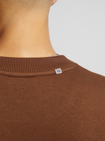 Sweat-shirt Bershka en marron