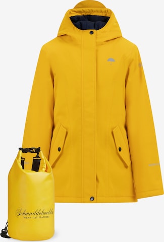 Schmuddelwedda Performance Jacket in Yellow: front