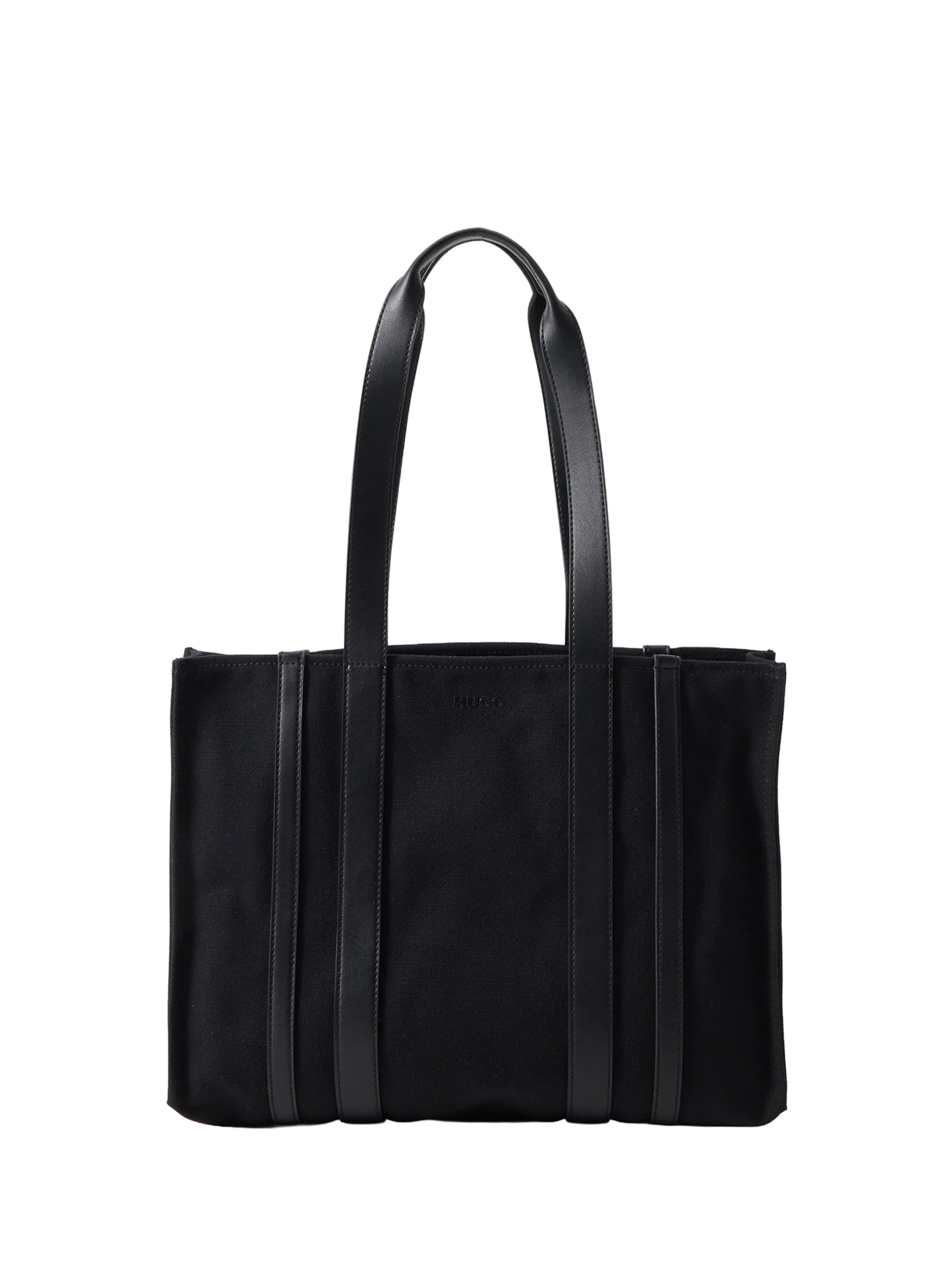 HUGO - Shopper 'Thenah' en negro: frente