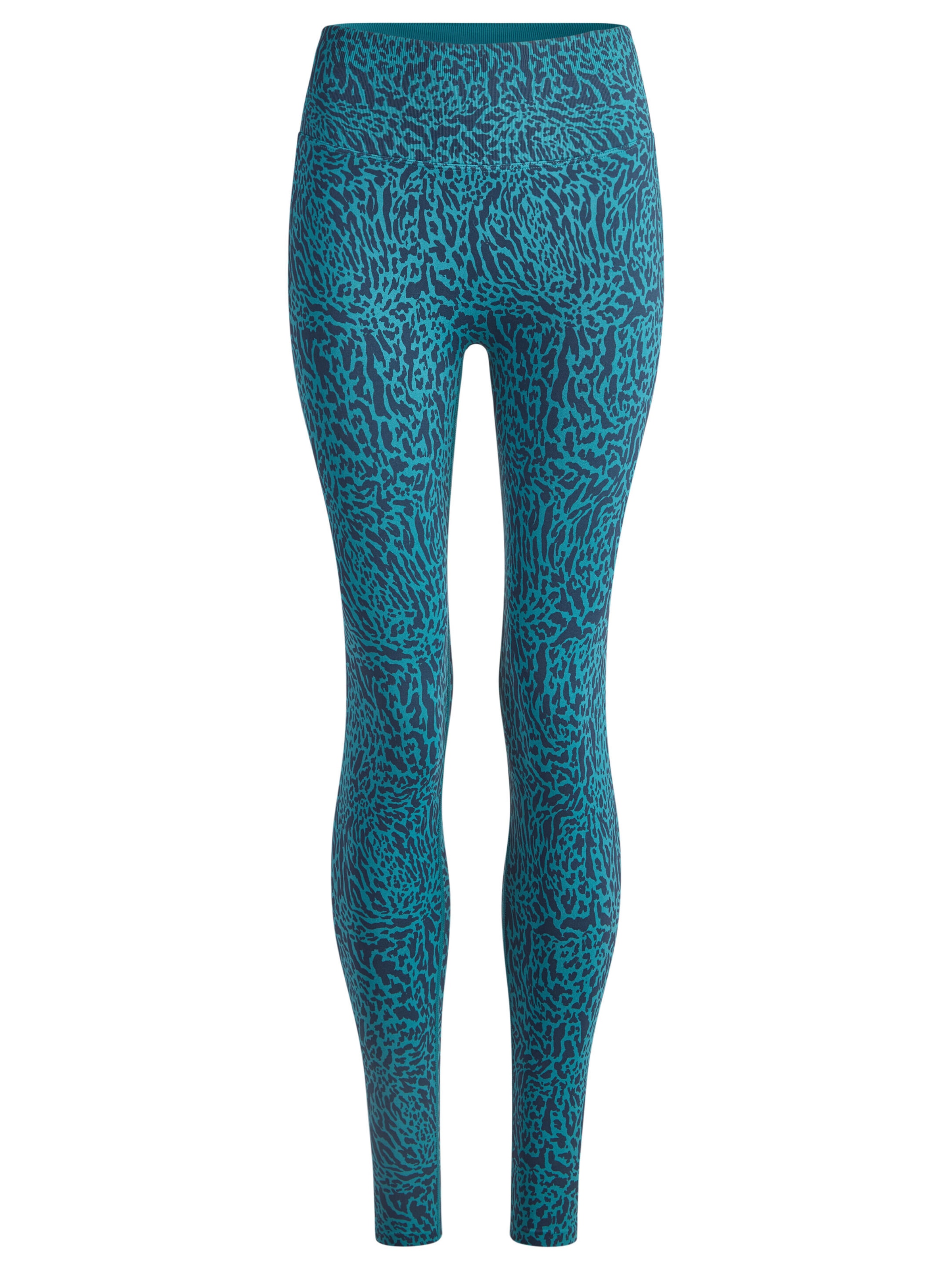 Fabletics Regular Leggings `SEAMLESS SCRUNCH LEGGING` in Grün: Vorderseite