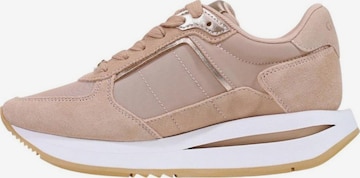 Baskets basses 'ENERGY5 FLTEG5 LEA12' GUESS en beige : devant