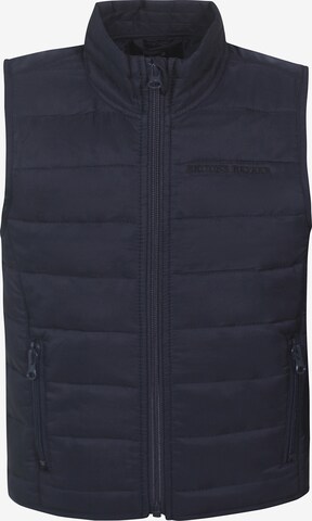 Bruuns Bazaar Kids Bodywarmer 'DAVIS 110' in Blauw: voorkant