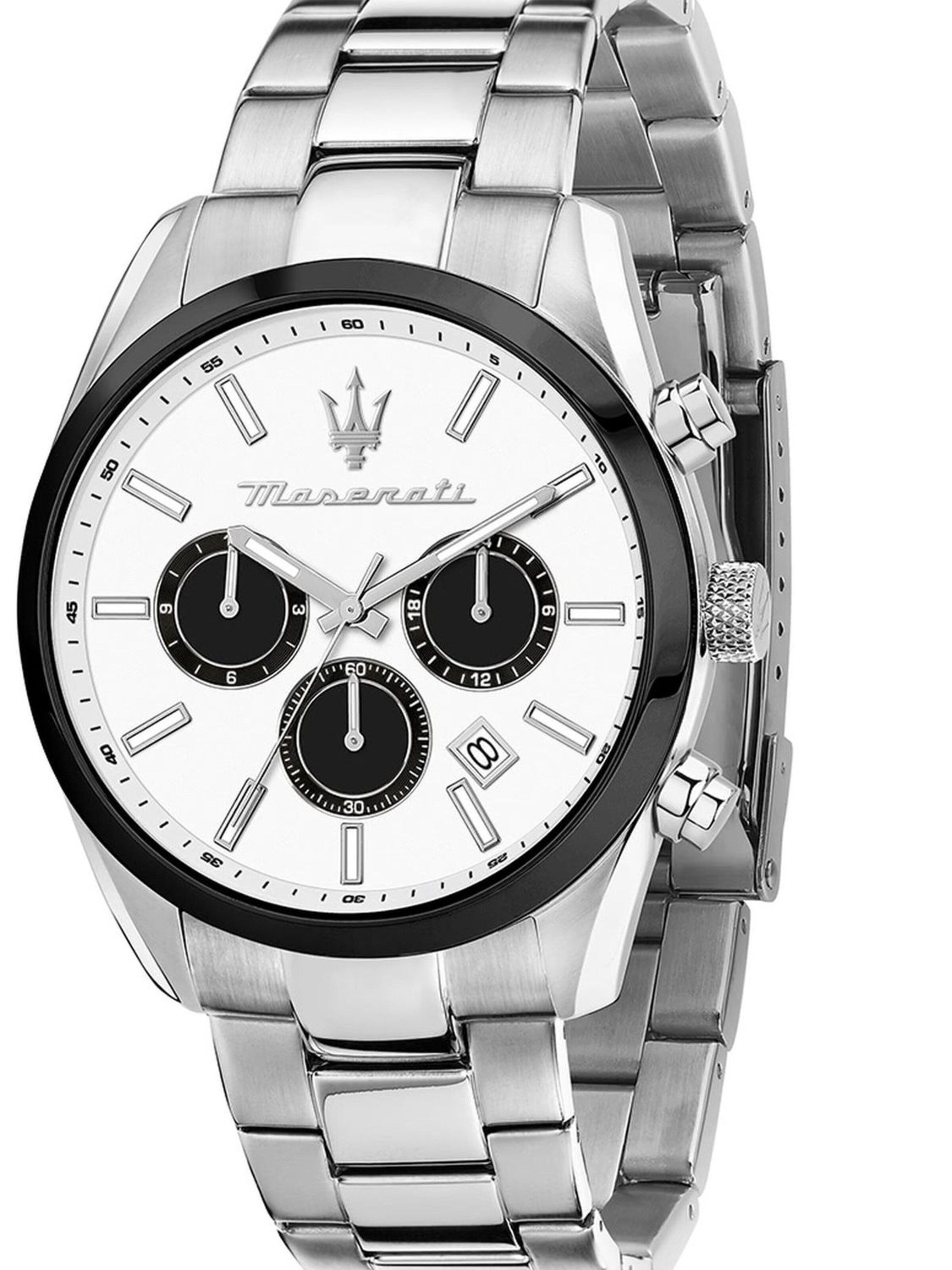 Maserati Analoog horloge in Zilver