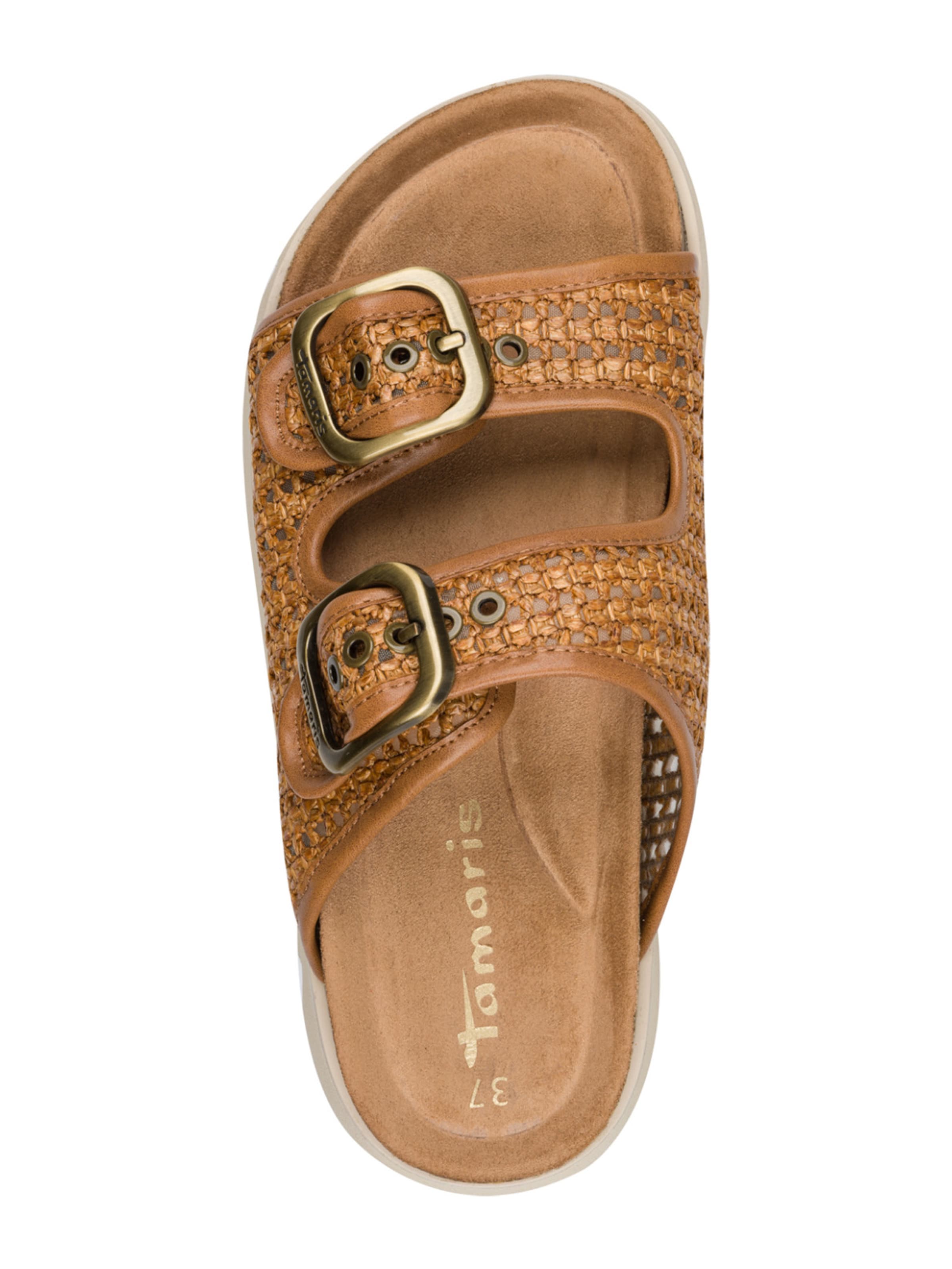 Mule Tamaris en marron