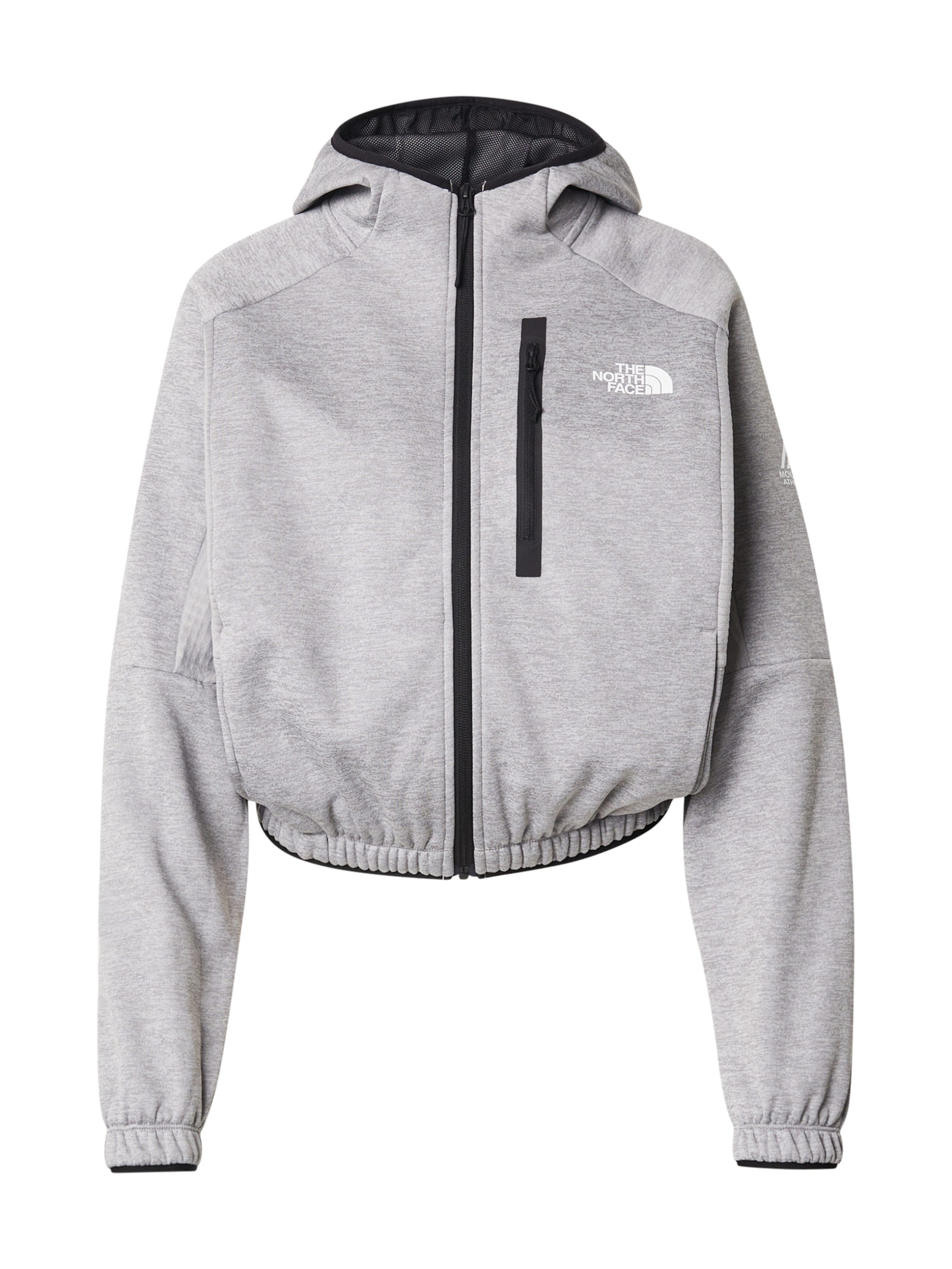 THE NORTH FACE Λειτουργική ζακέτα φλις 'MOUNTAIN ATHLETICS' σε γκρι: μπροστά