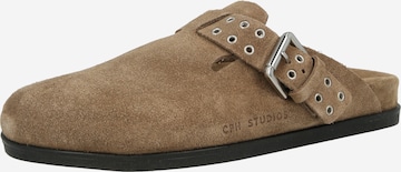 Copenhagen Studios - Zapatos abiertos '716' en marrón: frente